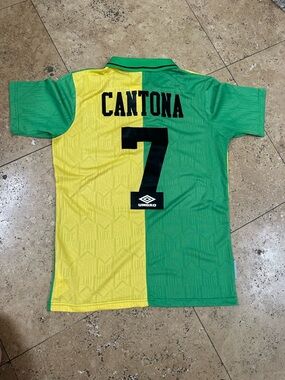 vintage Umbro Manchester United third shirt, Cantona #7